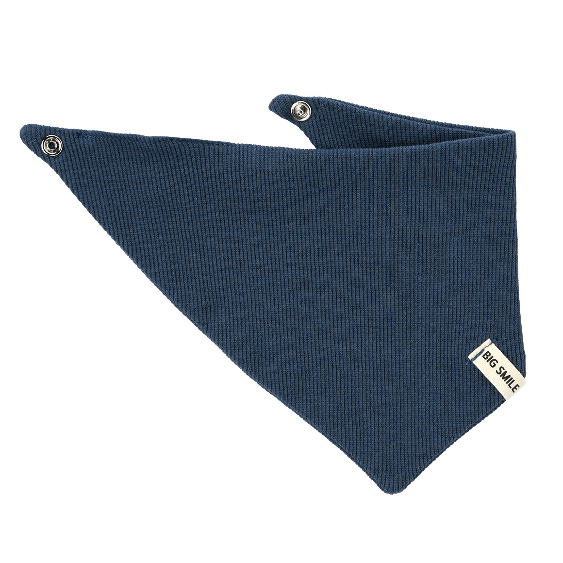 Topomini Baby Bandana mit Rippstruktur dunkelblau