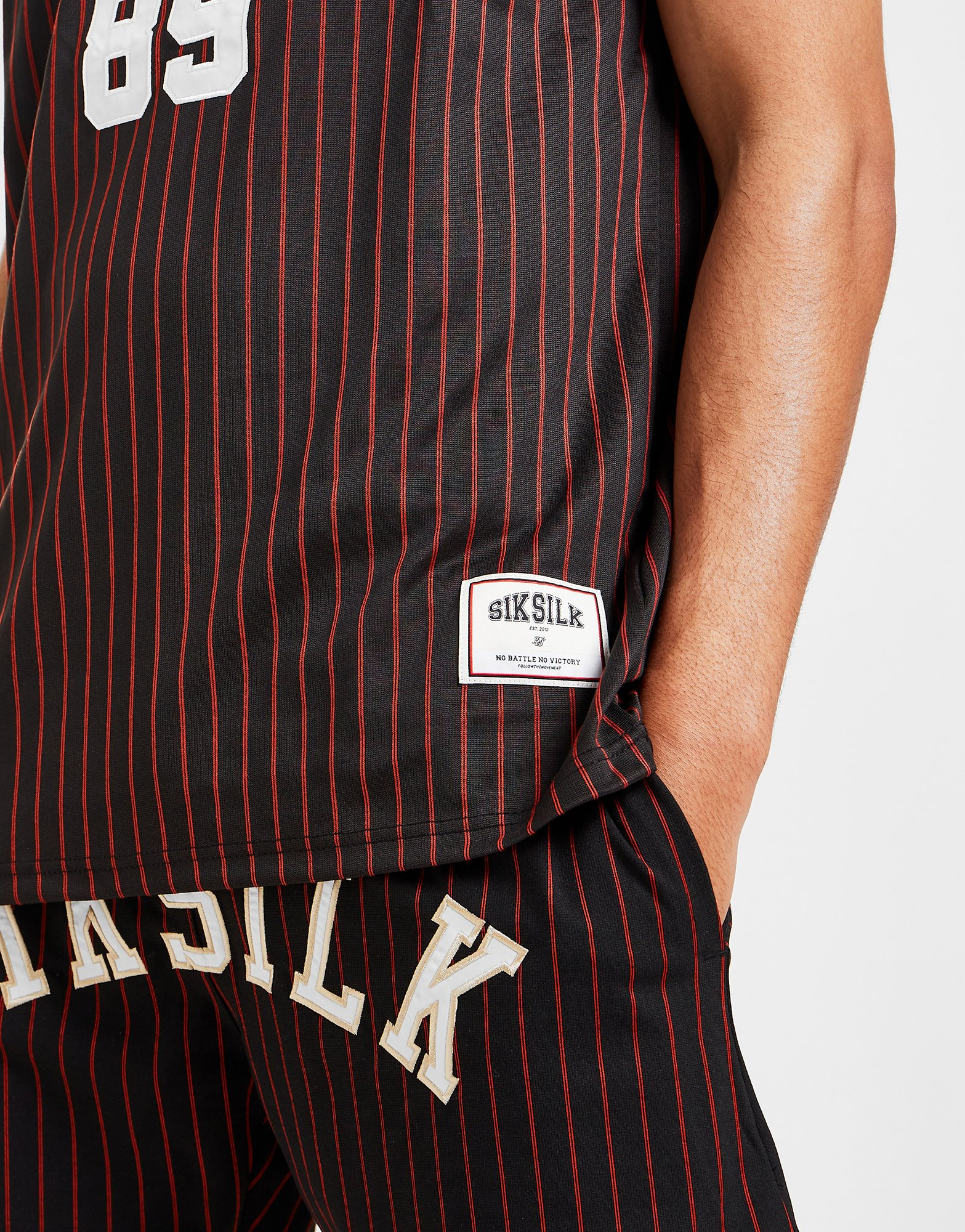 SikSilk Débardeur Basketball Rétro Classique Homme
