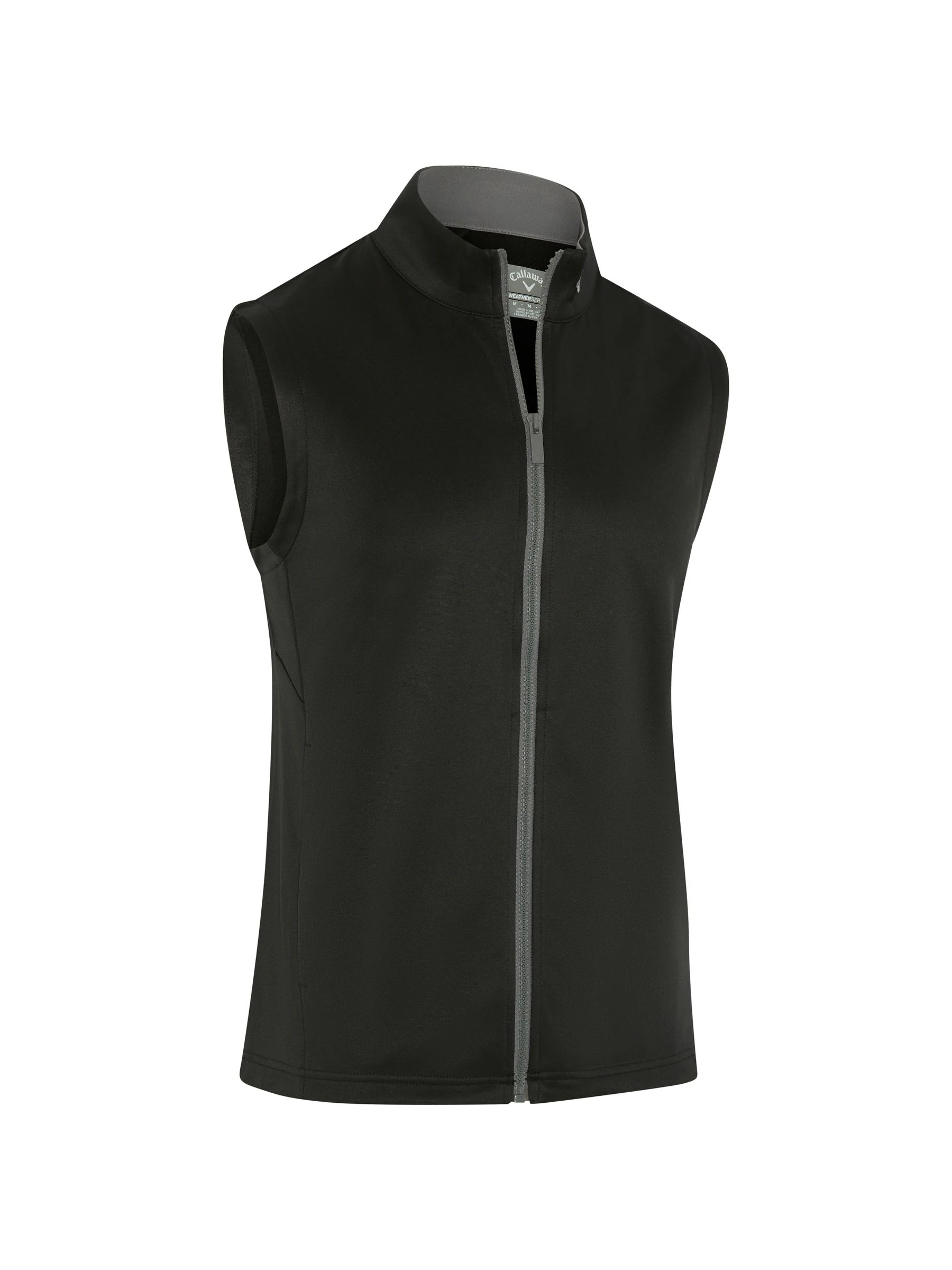 Callaway Apparel zwart hemd met volledige rits