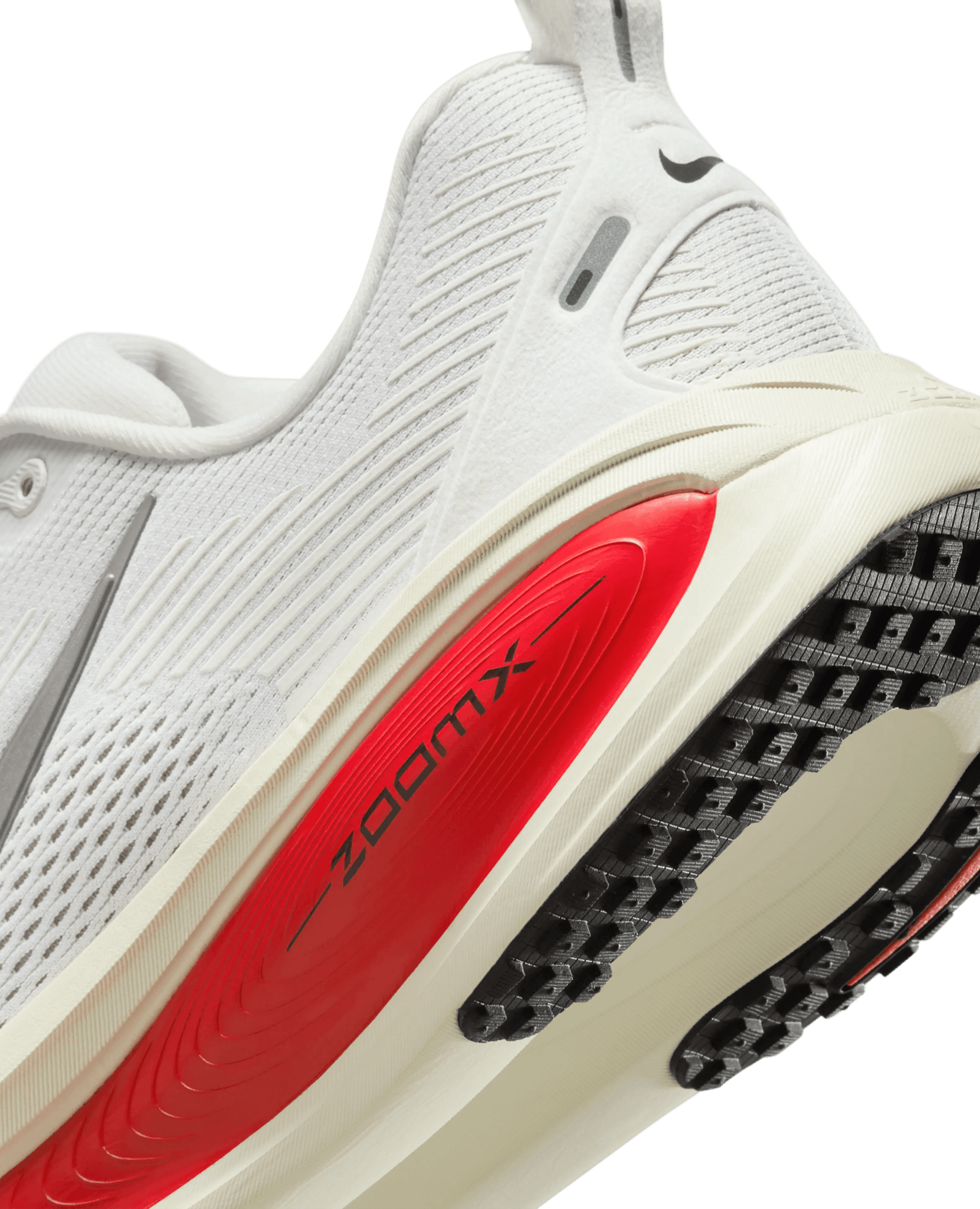 Nike Vomero 18 (Platinum Tint/MTLC Pewter-Siren Red)