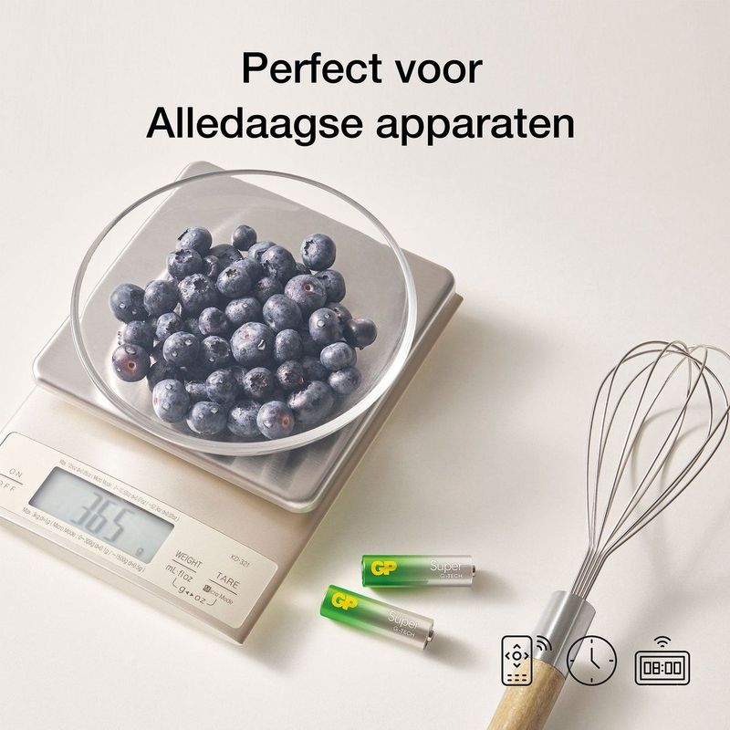 GP Super Alkaline Batterijen AAAstuks