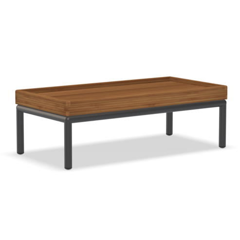 Bijzettafel Level bamboe 81x40cm