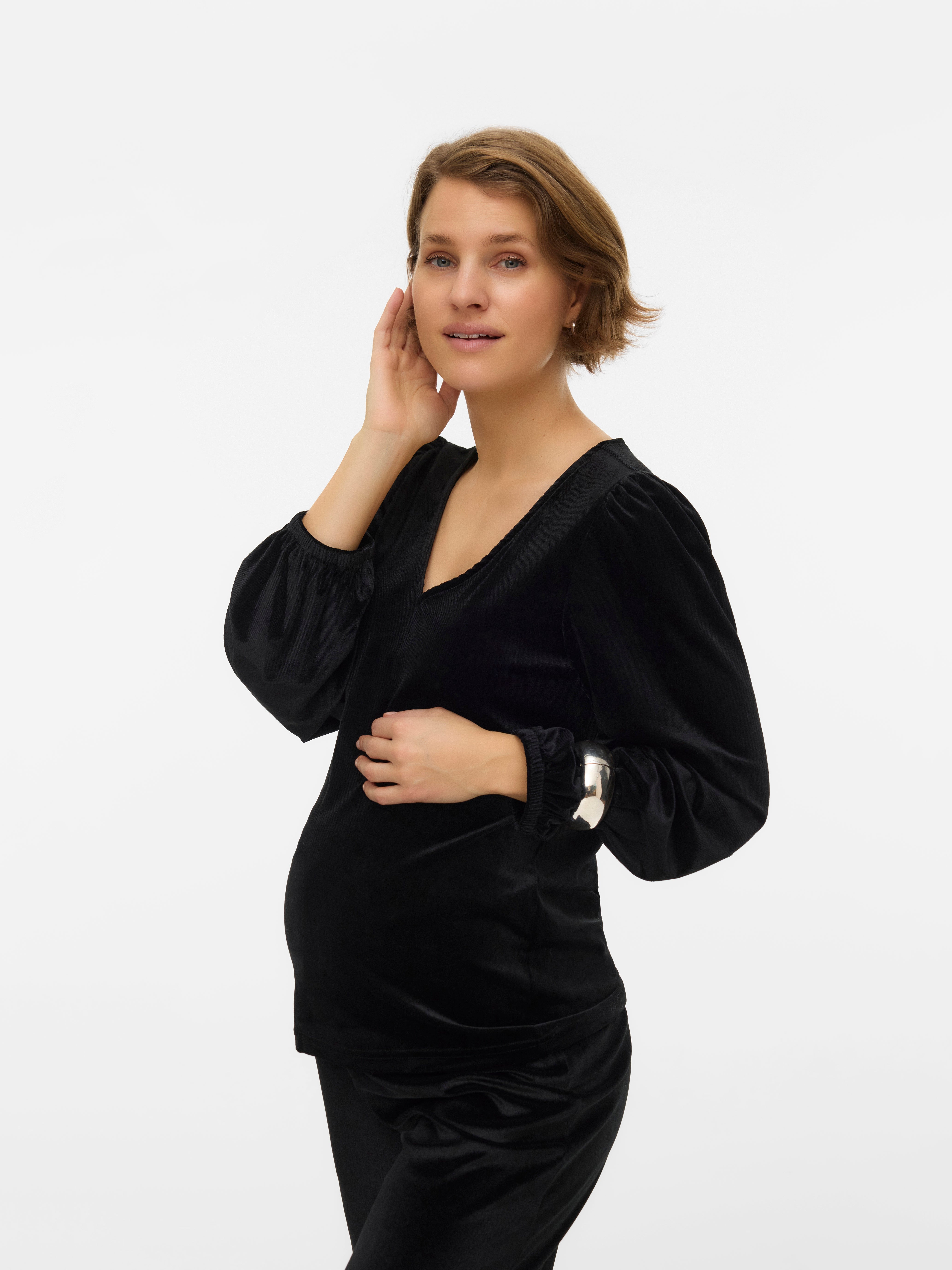 Regular fit O-hals Top