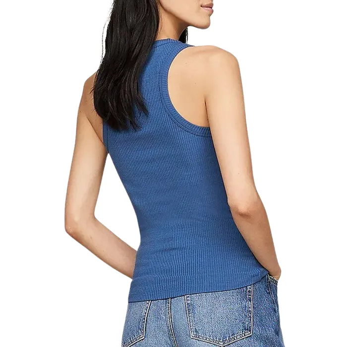 Tommy Hilfiger Slim 5X2 Rib Tanktop Dames