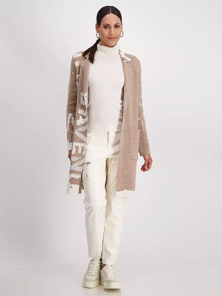 MONARI Strickjacke beige