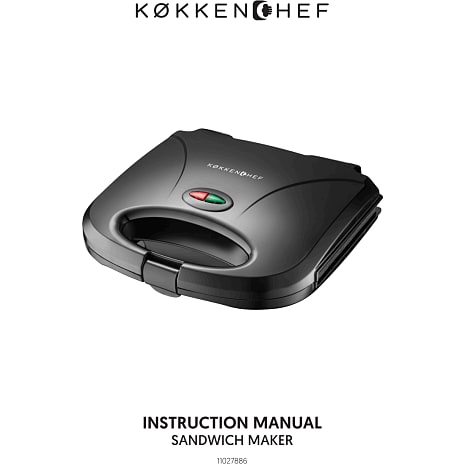 Køkkenchef toastmaskine