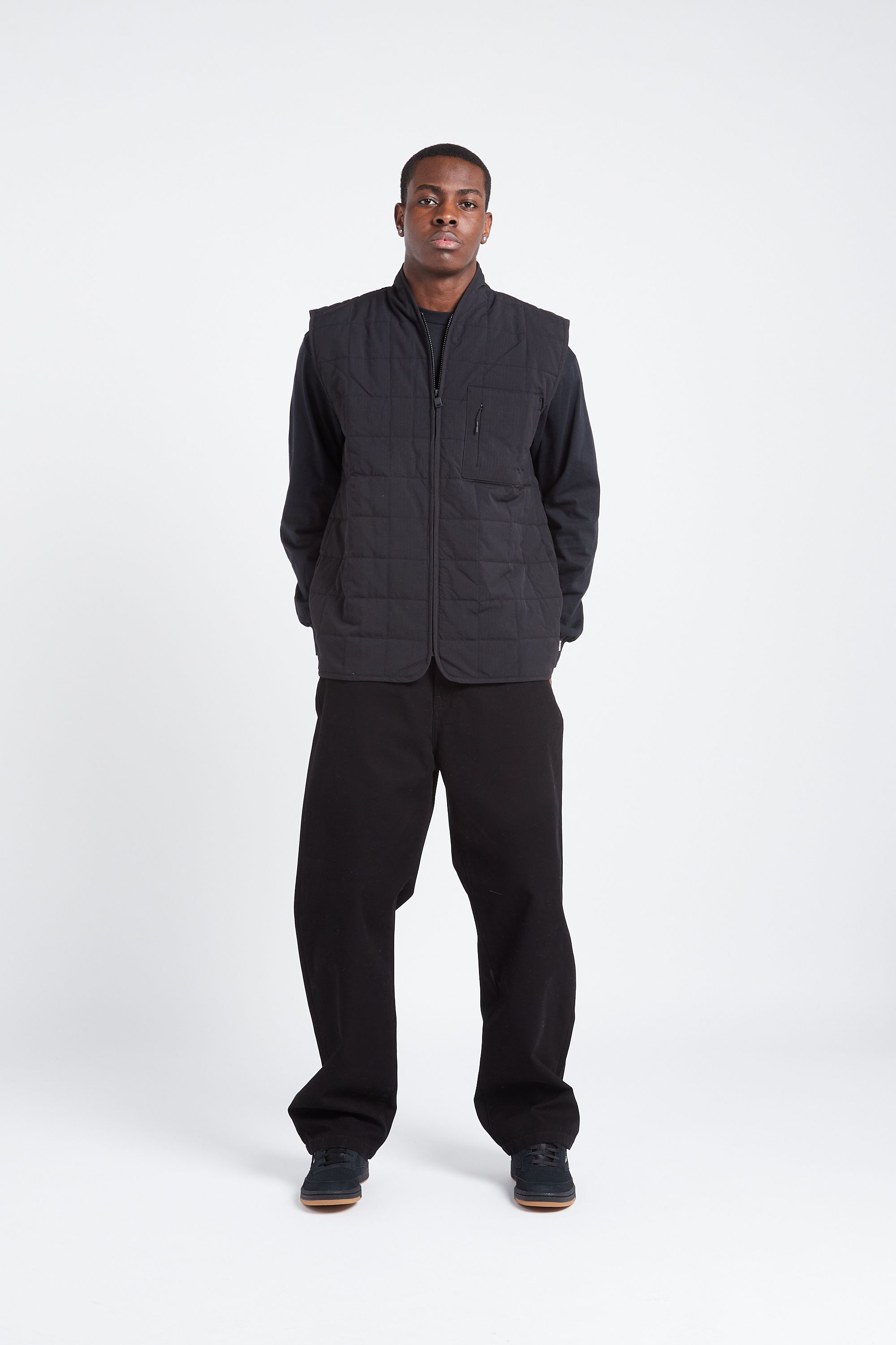 RAINS Veste  GIRON LINER VST Noir