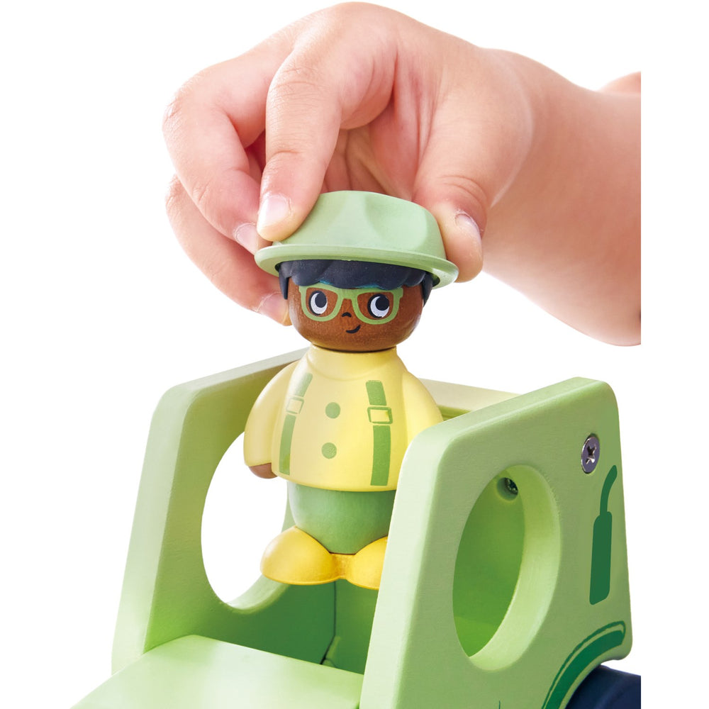 Køb Hape Den Brummende Traktor Med Lyd
