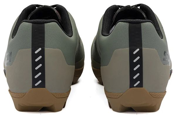 Chaussures de Gravel Sidi Asper Laces Vert Unisexe