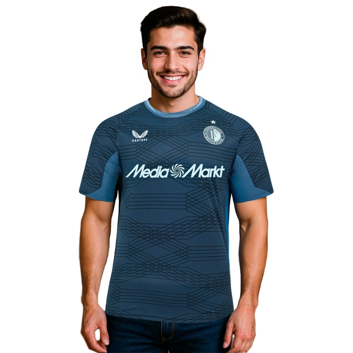 Camisola Castore Feyenoord Segundo Equipamento 2025-2026