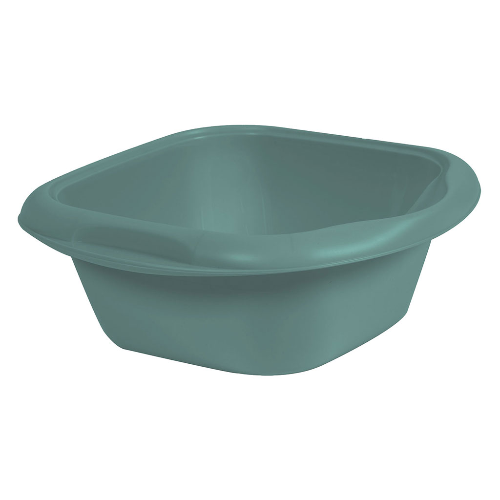 Bassine carrée verte 12.7L