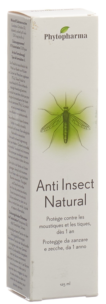 PHYTOPHARMA Anti Insect Natural Spr 125 ml