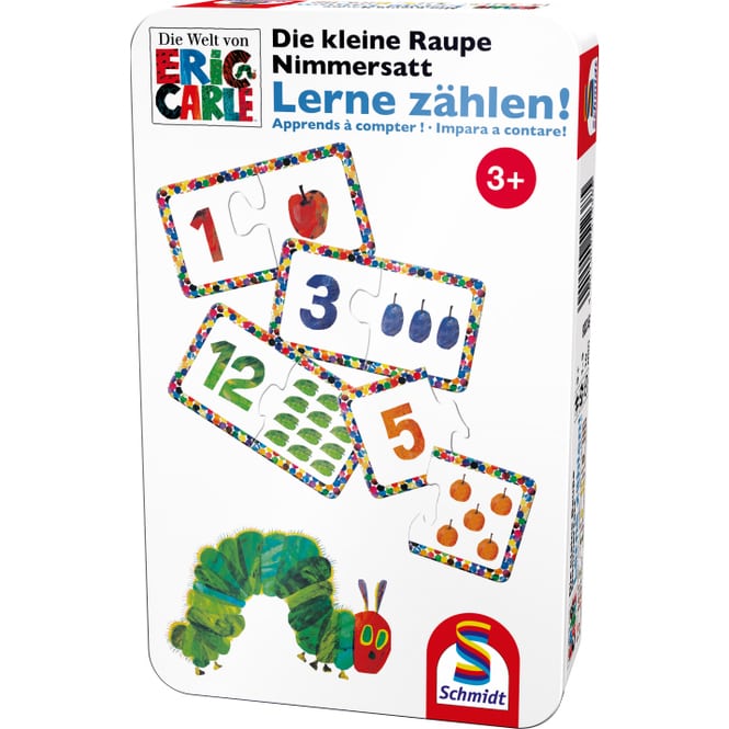Die kleine Raupe Nimmersatt - Lerne zählen