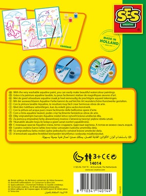 SES Hobbysett Aqualine Glitterkort
