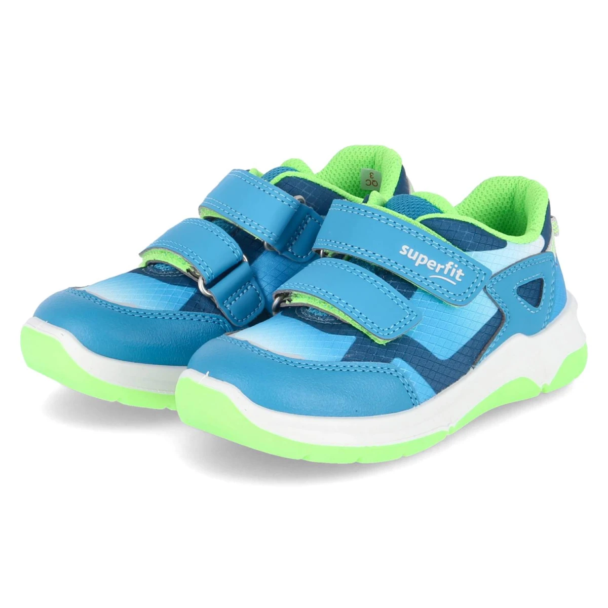 SuperfitKlettschuhe COOPER - HELLBLAU/HELLGRÜN