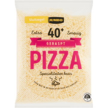 Jumbo Geraspte Pizza Kaas 40+ 150 g
