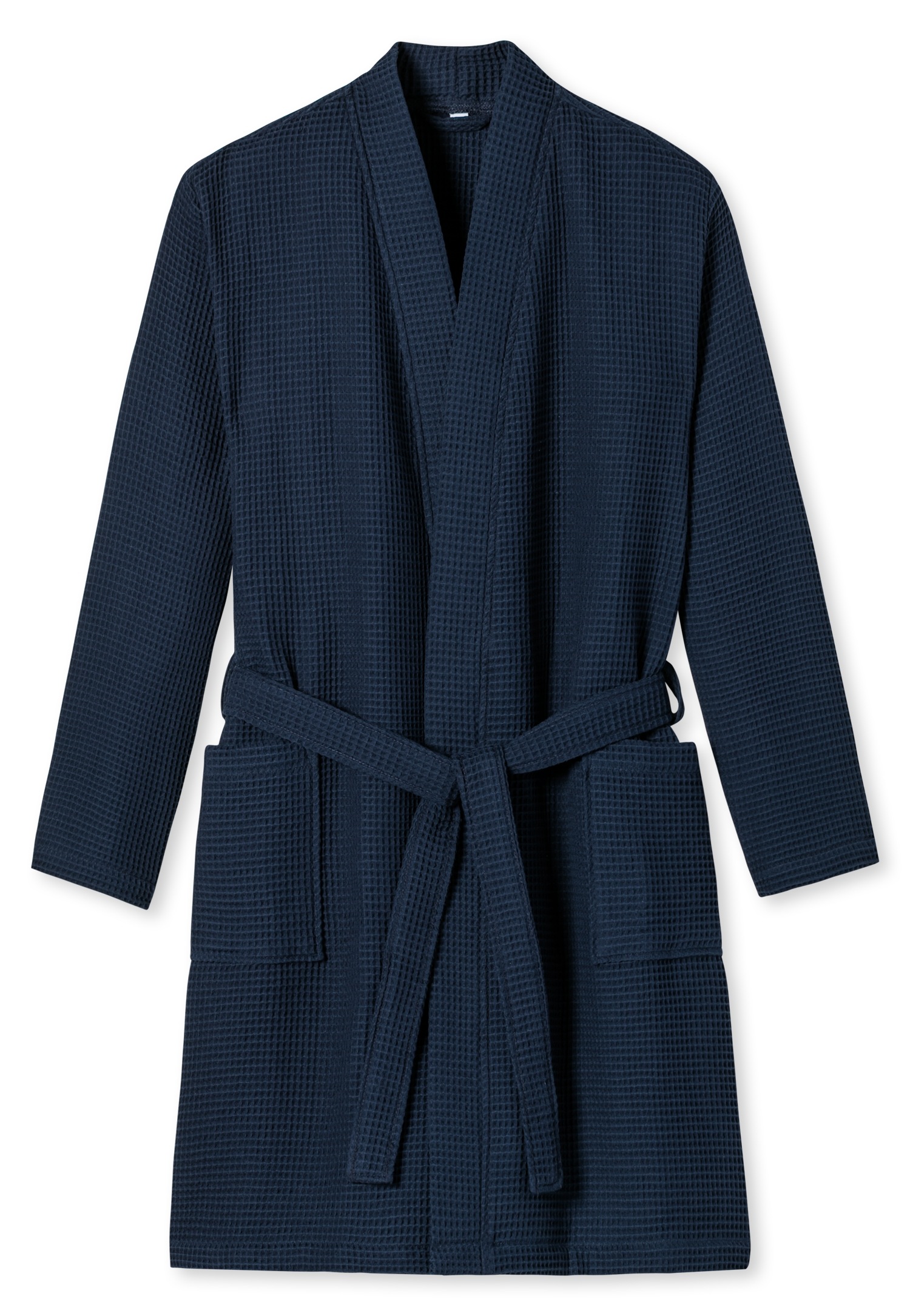 Schiesser Herrenbademantel »Essentials« mit Bindekordel, Kimono-Schnitt