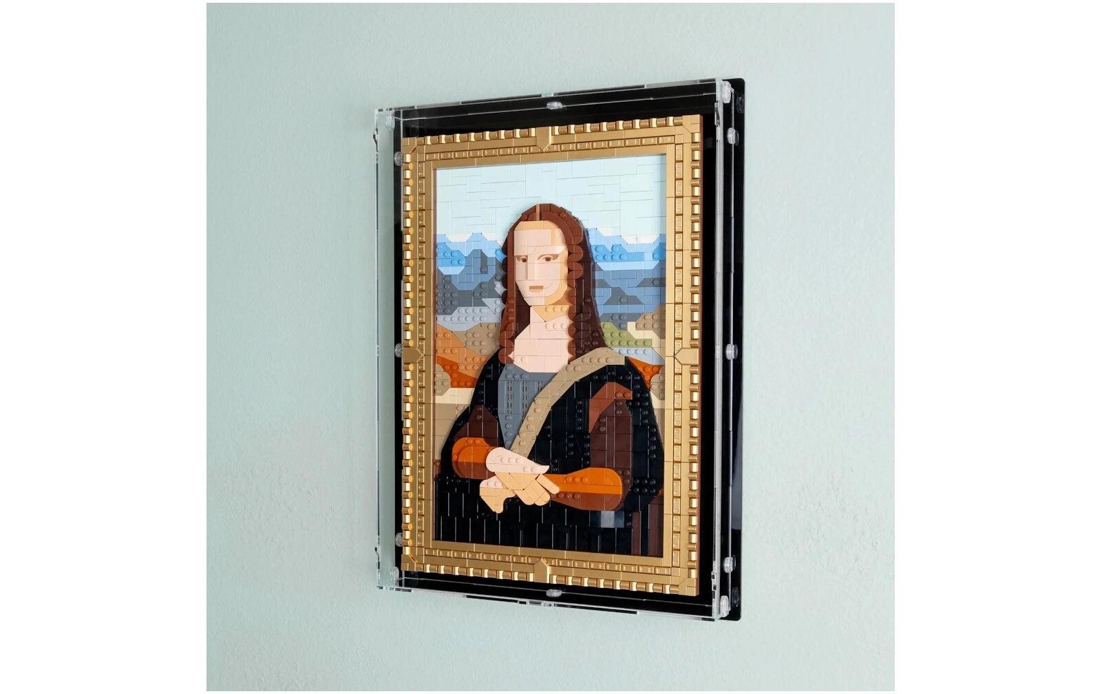 Baukasten Acryl-Display für LEGO 31213 Mona LisaHochwertiger Wand-Display