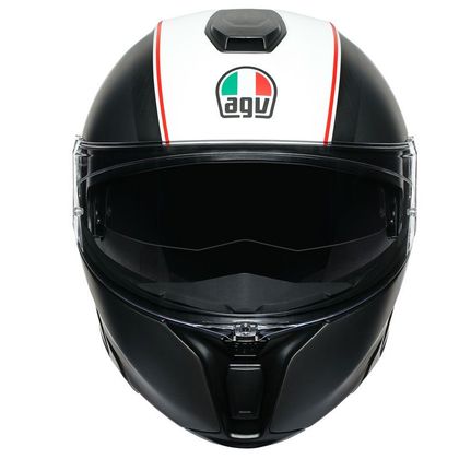 Casque AGV SPORTMODULAR - COVER - Carbone / Blanc
