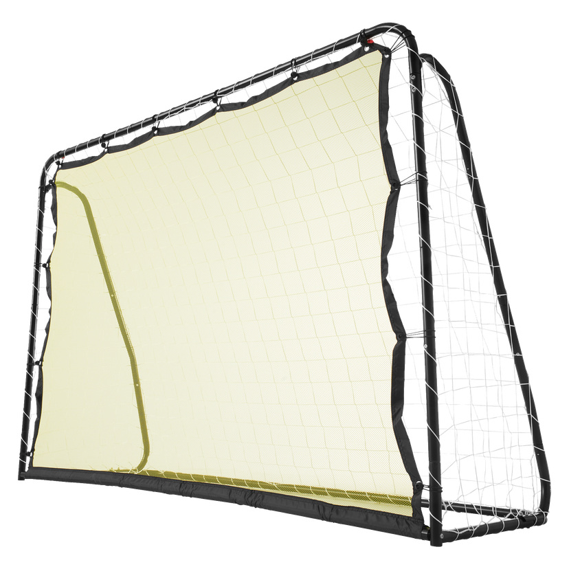 Fotballmål med rebounder 213x152x75 cm