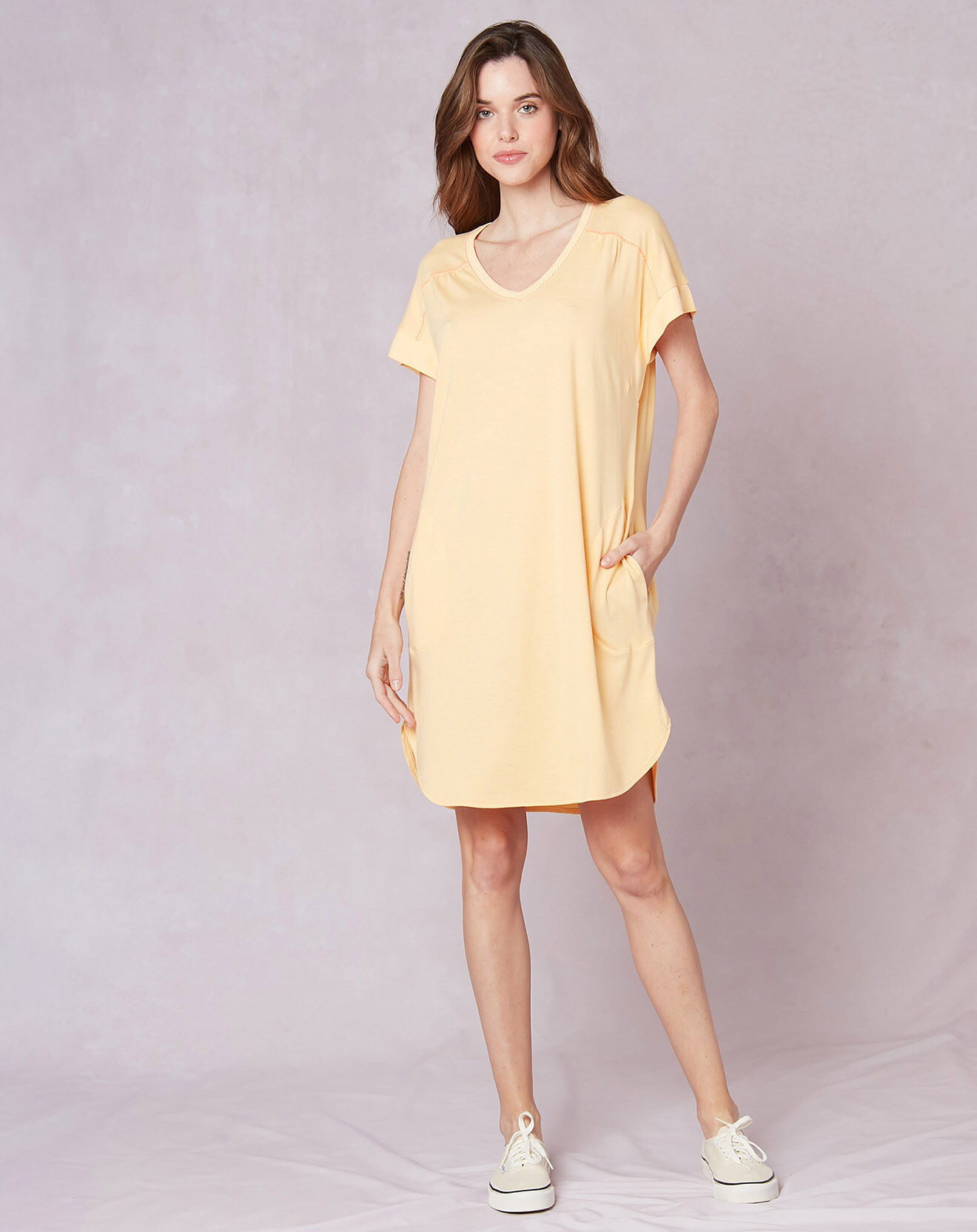 Le Chat Kaftan Cassandre jaune
