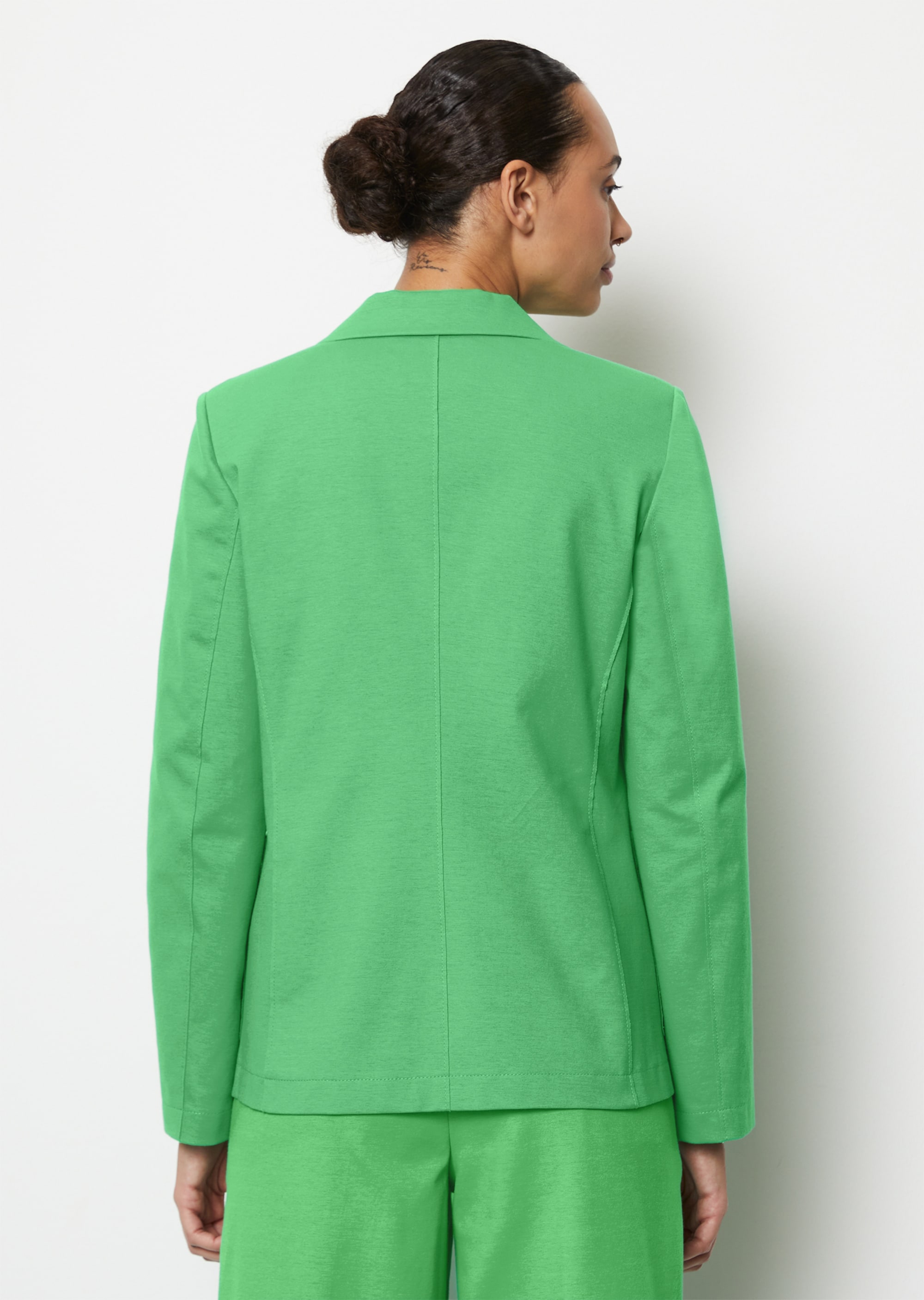 Jerseyblazer regularaus Interlock-Qualität