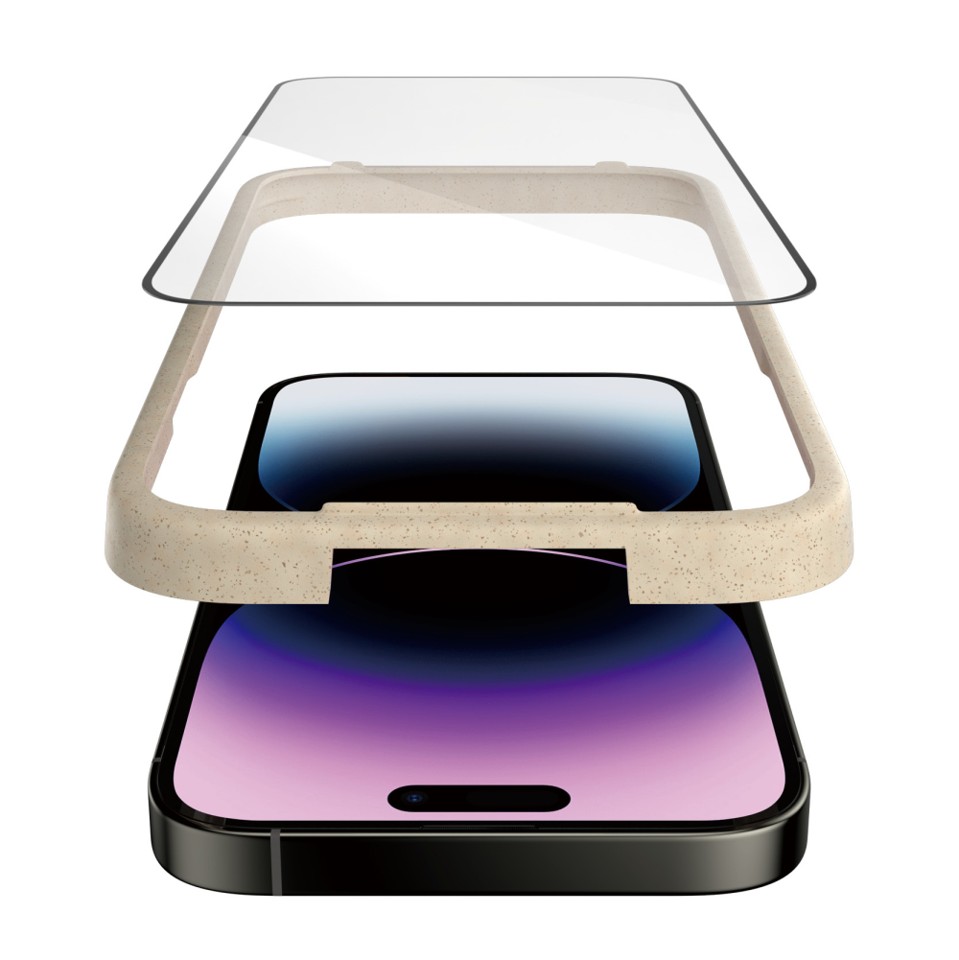 PanzerGlass - Skærmbeskyttelse Apple iPhone 14 Pro Max - Ultra-Wide Fit med EasyAligner