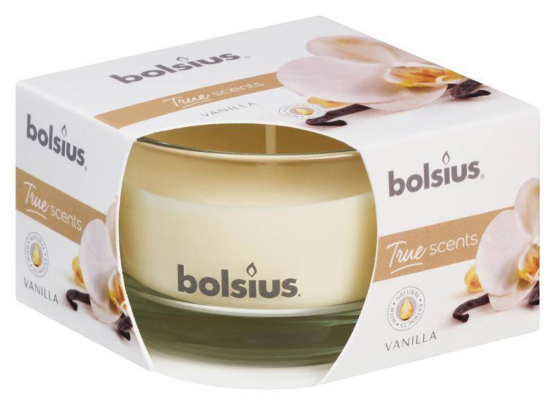 Bolsius True Scents geurkaars 80/50 vanille 1 Stuk