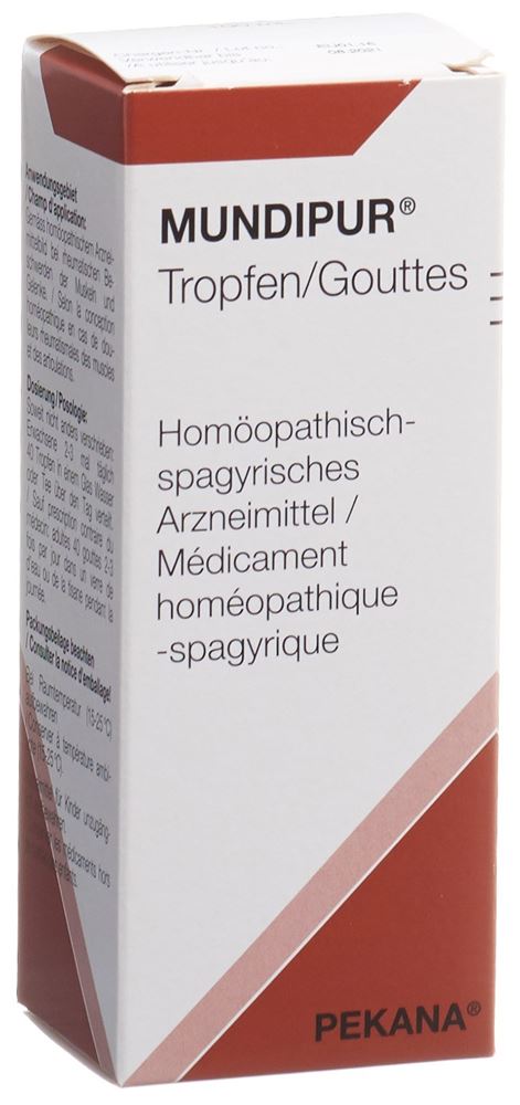 MUNDIPUR Tropfen zum Einnehmen Fl 100 ml