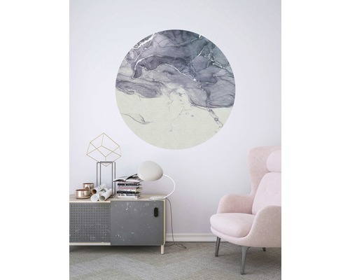 Zelfklevend fotobehang D1-004 Dot Fabled INK Ø 125 cm