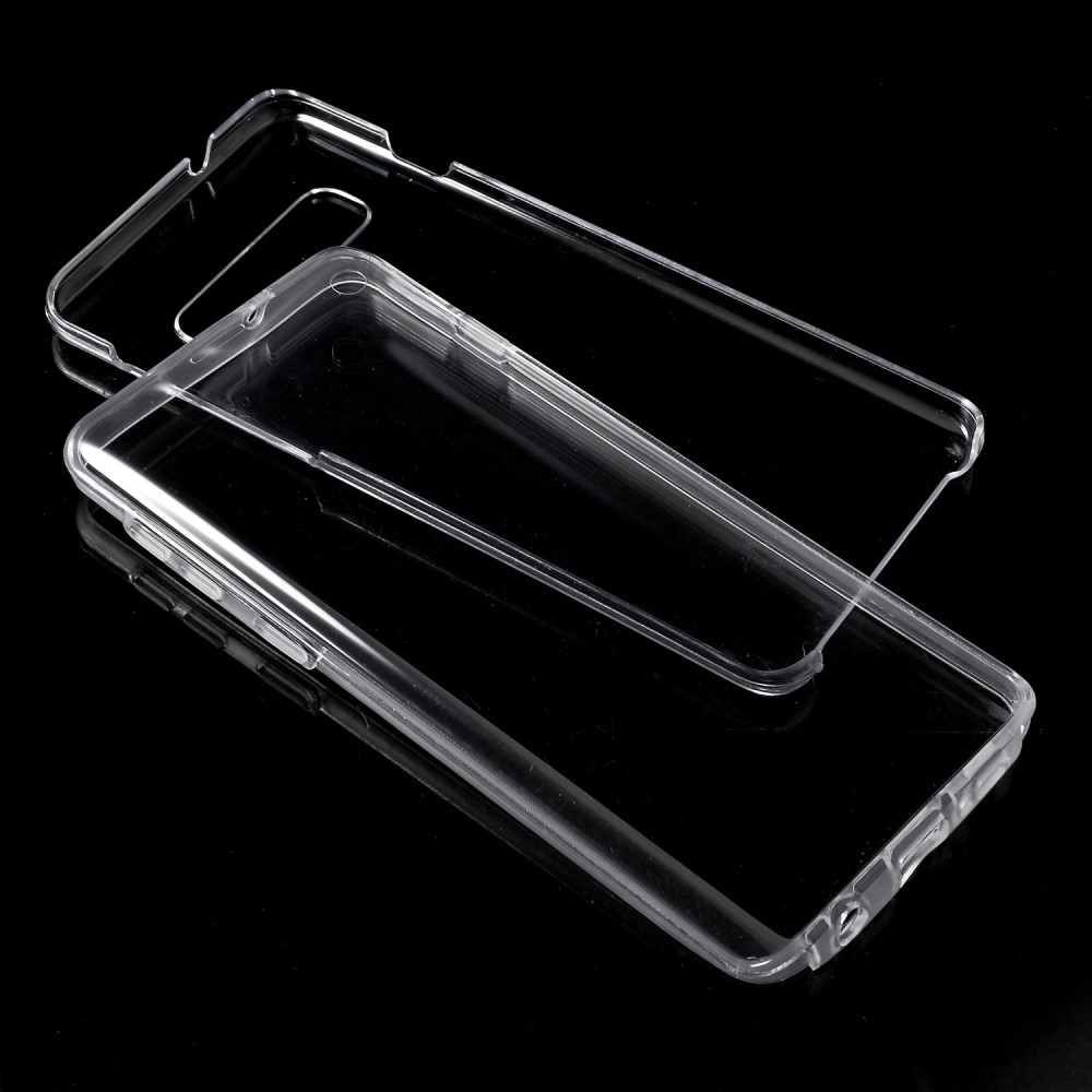 Samsung Galaxy S10 2in1 Full Protection Schutz Hülle   Acryl Displayschutz (Front/Back) - Transparent
