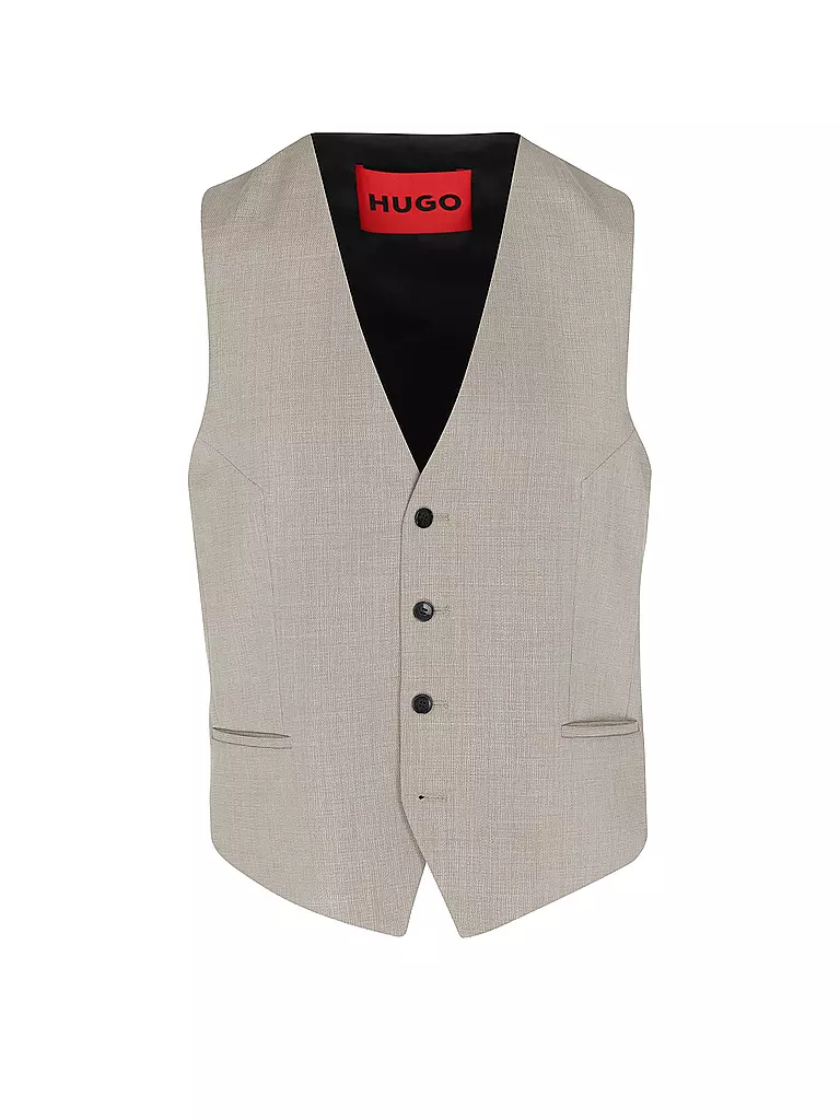 HUGO Anzugweste VIN  beige
