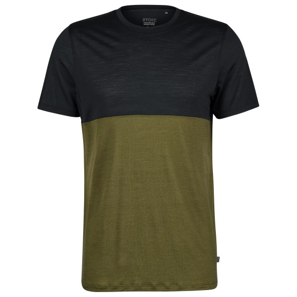 Stoic - MerinoChill MMXX. Göteborg Colorblock Tee - Haut en mérinos