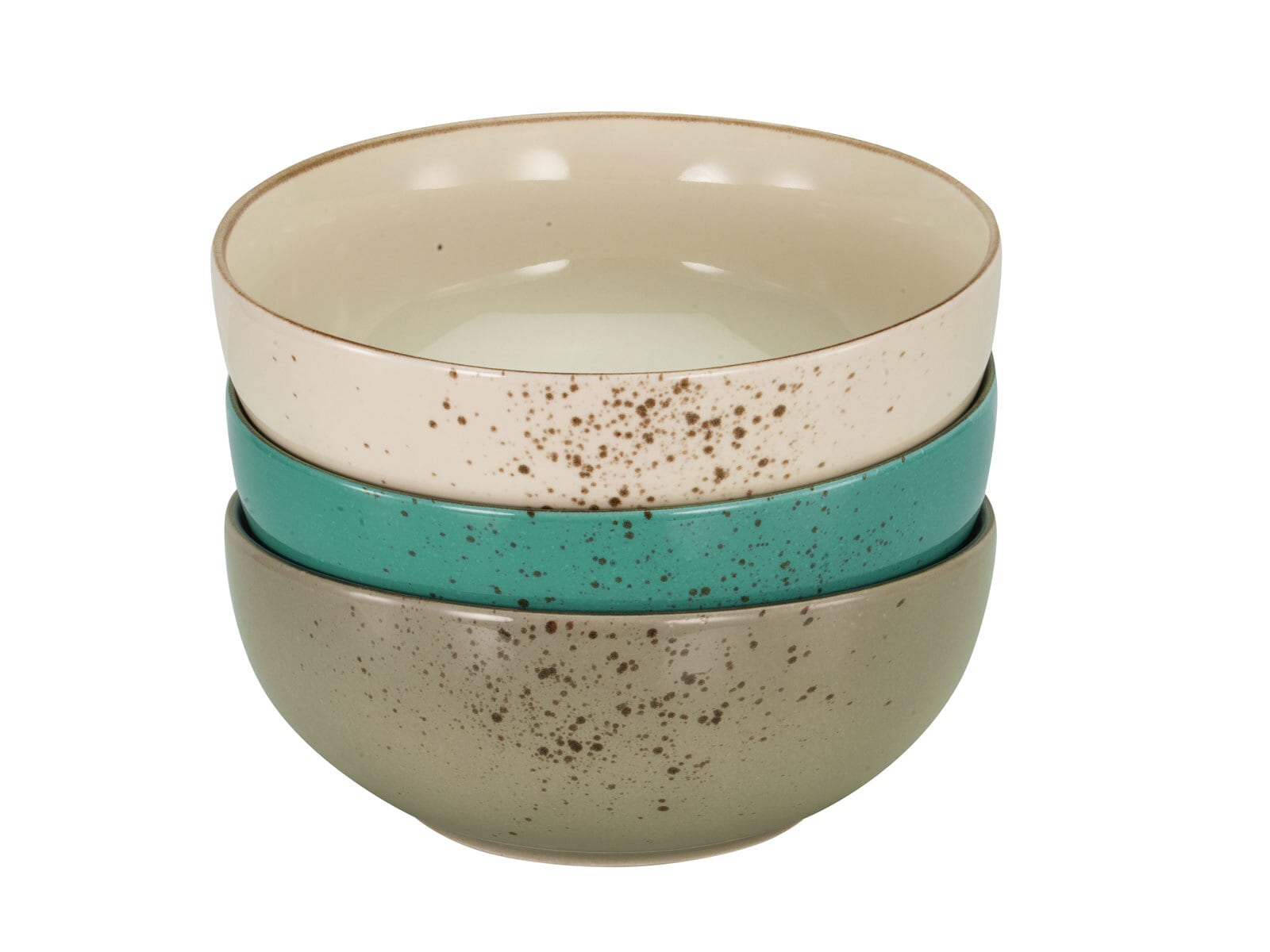 CreaTable Salatschüssel NATURE COLLECTION türkisblau