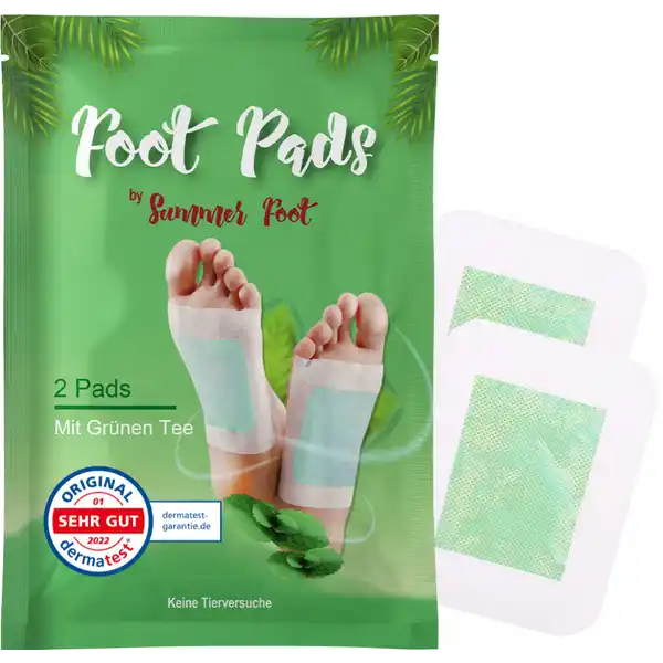 Relaxing Fußpads mit Grünteeöl