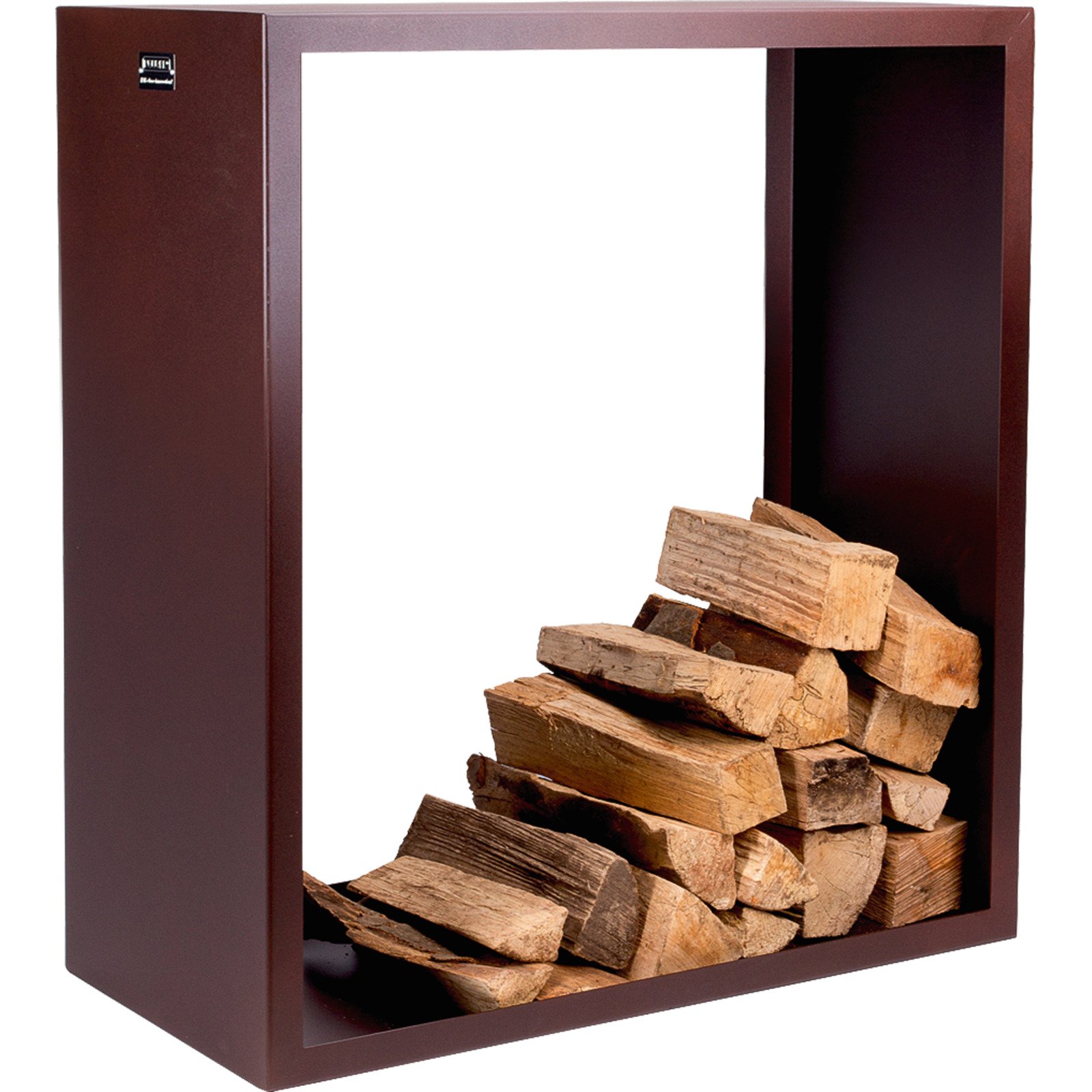 Kaminholzregal Nova 80 Rost-Look