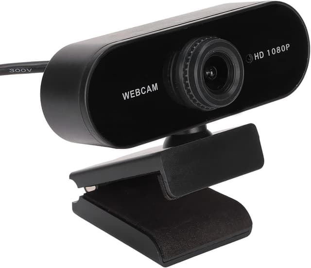 USB Webcam Fuld HD 1080p 30FPS med mikrofon drejelig 360grader base og 45 grader tilt 2MP