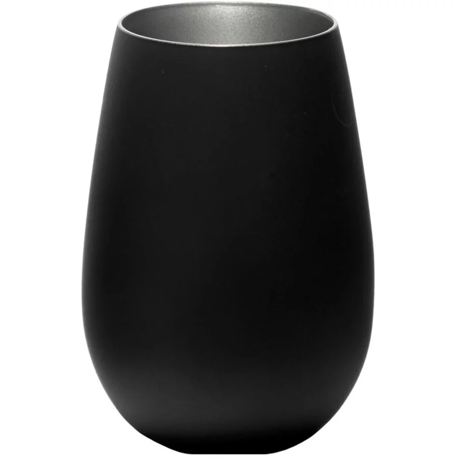 Stölze Lausitz Becher Elements 465 ml 6er Set schwarz-silber