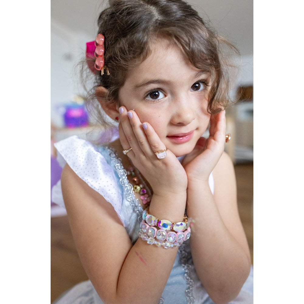 Køb Great Pretenders Boutique Chic Swiftie Pink Gem Armbånd