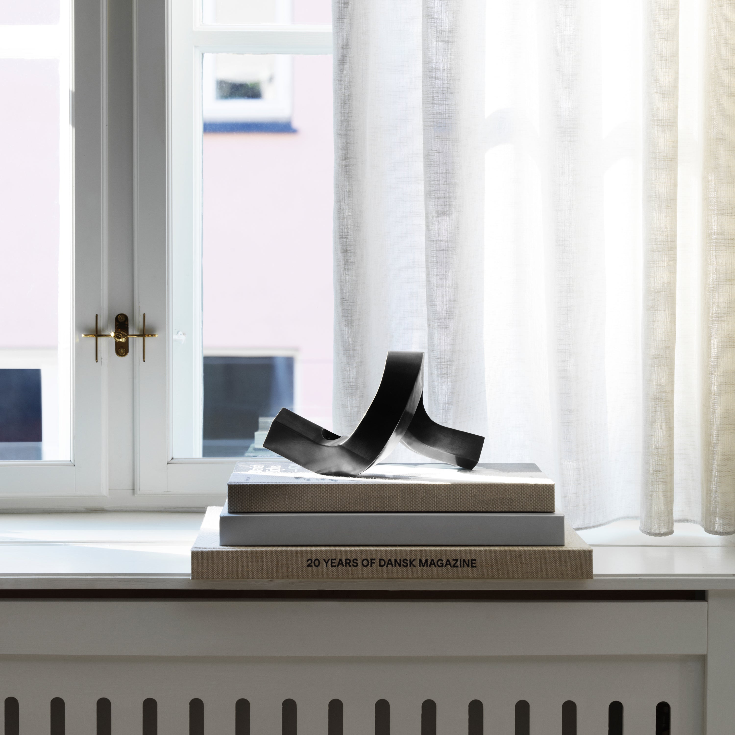 Normann Copenhagen Crooked Kandelaar - Single - Grijs