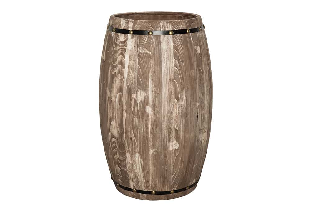 Authentisches Weinregal BODEGA 80cm natur Pinie Weinfass Shabby Chic