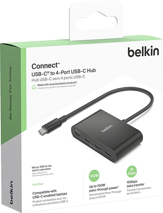 Belkin Connect 4 Port USB-C-hub