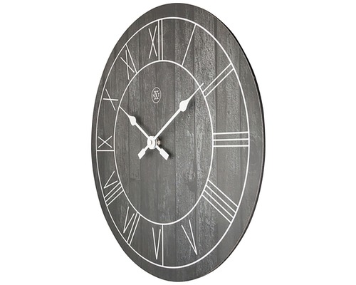 Paul wandklok, hout, zwart, Ø 40 cm