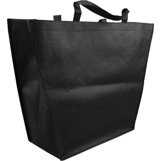 Shopper, PP, 50x 16x40cm, zwart