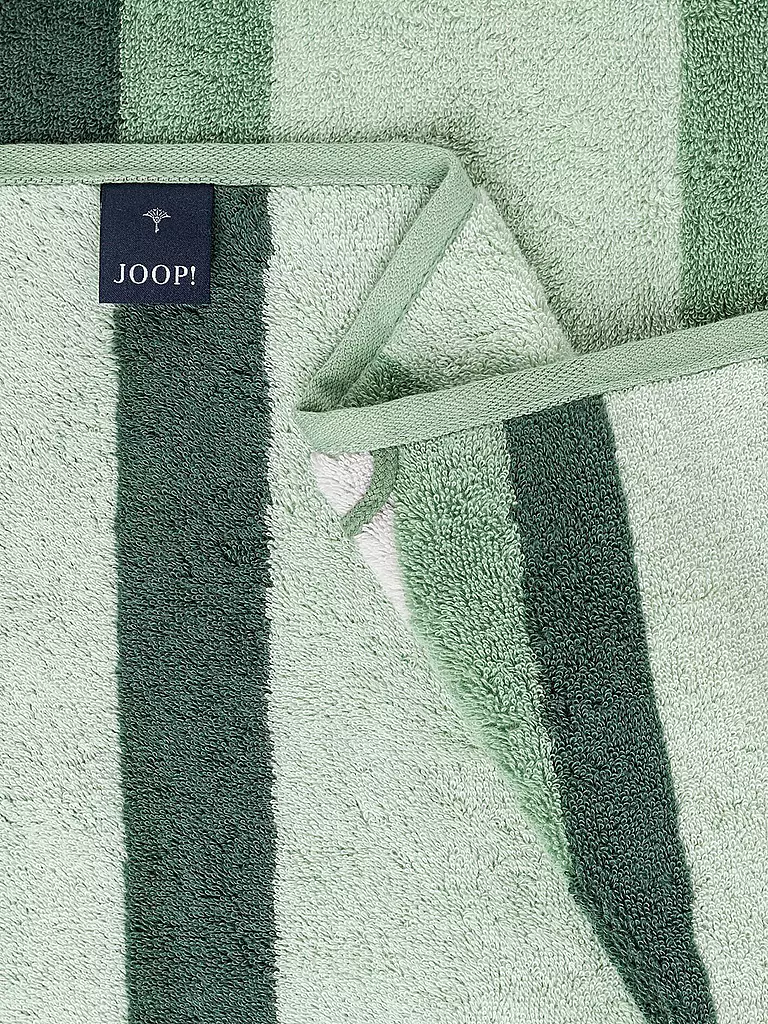 JOOP Gästetuch VIBE STREIFEN 30x50cm Salbei hellgrün