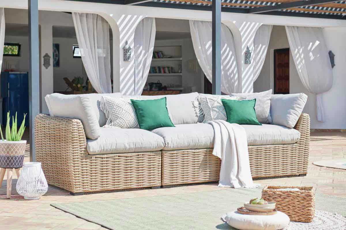 Ambia Garden Lounge-Hocker IBIZA
