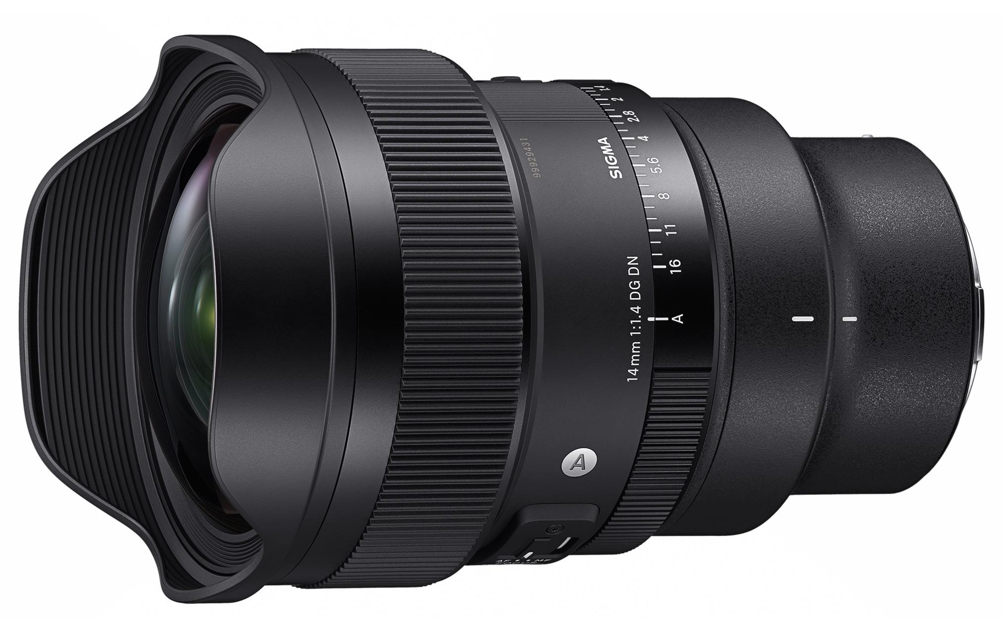 Festbrennweite 14mm / f 1.4 DG DN Art – L-Mount<br>Vollformat-Ultraweitwinkelobjektiv für die Astrofotografie