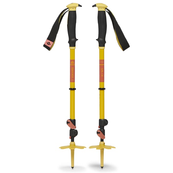 Bâton ski de randonnée BLACK DIAMOND TRAVERSE 3 SKI POLES SULPHUR GREEN