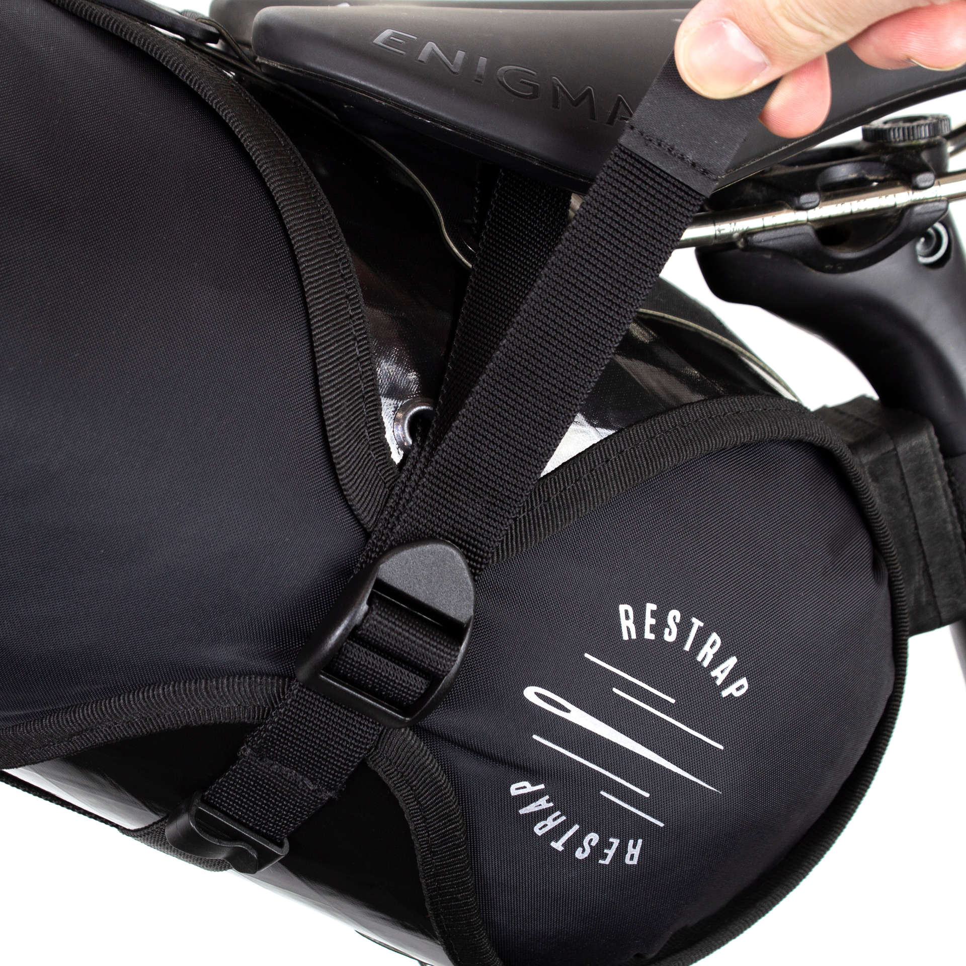 Restrap Race Zadeltas Zwart