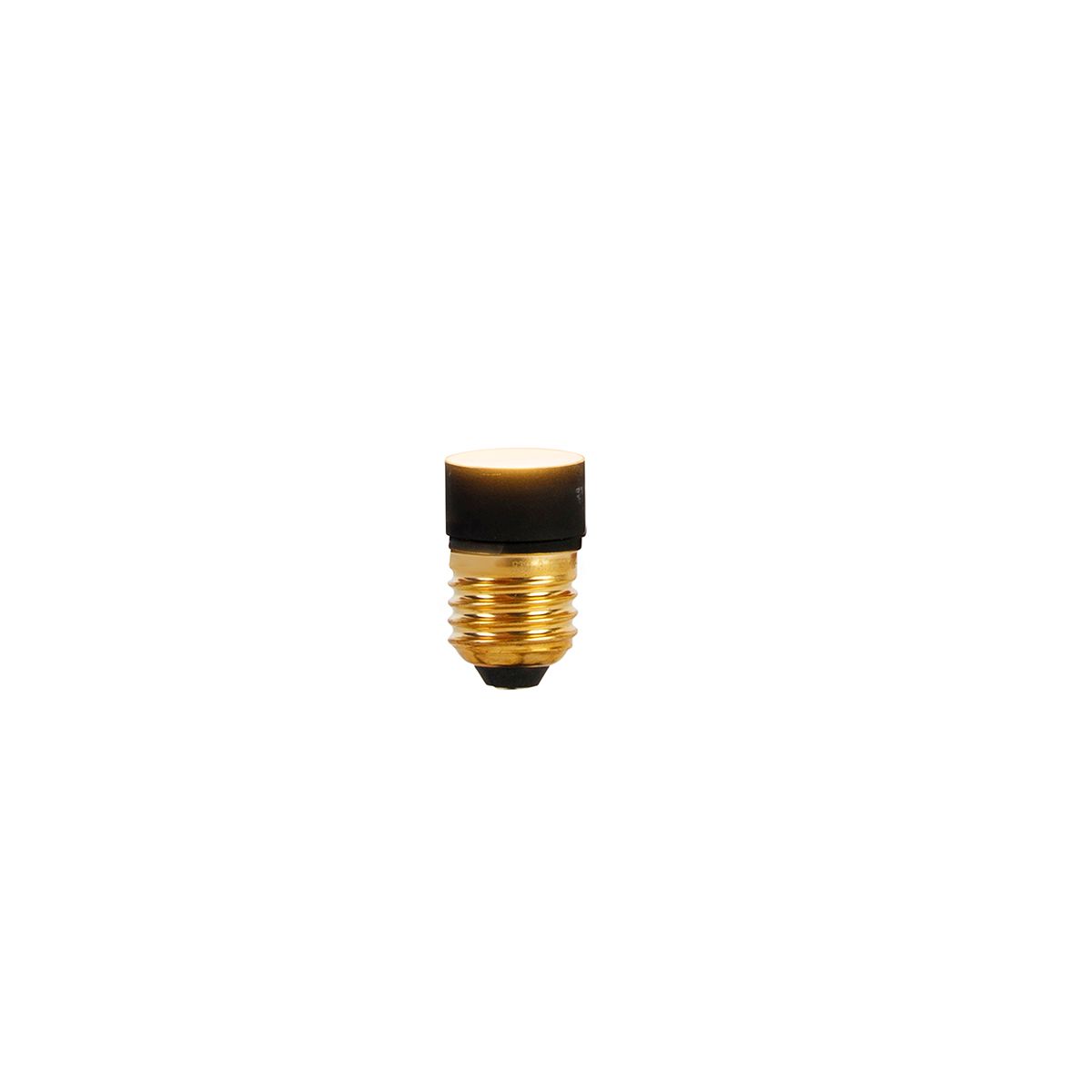 Vloerlamp zwart met goud en smoke glas incl. PUCC - Zuzanna